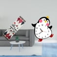 thumbnail image 2 of Mantel navideño de estilo rústico con diseño de pingüino de dibujos animados, reutilizable, para mesa de centro y dormitorio, multifuncional., 2 of 8
