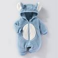 thumbnail image 2 of Boys Romper Long Sleeve One-Piece Jumpsuit Clothes 6-12 Months, 2 of 4