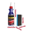 thumbnail image 2 of Weloille Car Scratch Repair Agent, 1 Piece Paint Care Restorer with 1 Sponge, High Efficiency Scratch Remover, Non-Toxic Easy Use Repair Kit for Auto Paint Minor Scratch Swirl Repair, 2 of 6