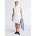 thumbnail image 2 of Free Assembly Women's and Women's Plus Sleeveless Sweater Mini Dress, Sizes XS-4X, 2 of 4