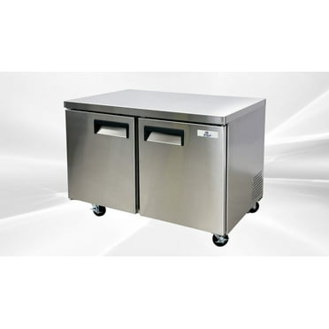 Cooler Depot 47 In. Stainless Steel Undercounter Refrigerator TUC48R NSF ETL Certified