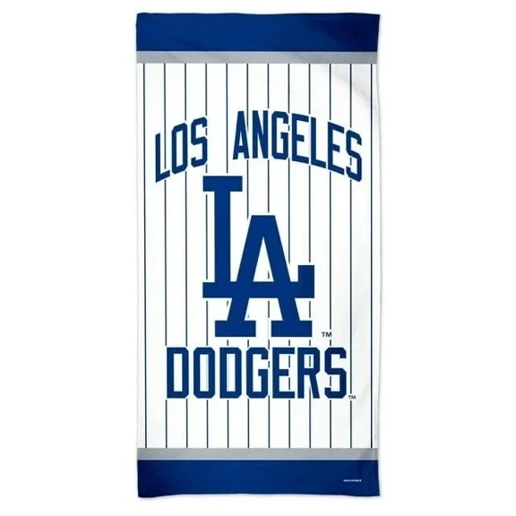 Mlb Los Angles Beach Towel 30"X60" Soft Cotton Officially Licensed