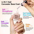 thumbnail image 2 of Base de Esmalte Corrector para Uñas Nailshion 15ml Iluminador, 2 of 8