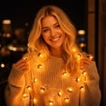 thumbnail image 6 of Halloween Pinecone Acorn String Lights, LED Battery Operated Decorative Lights for Indoor Outdoor Party Decor, Autumn Holiday Home Scene Lighting, 6 of 7
