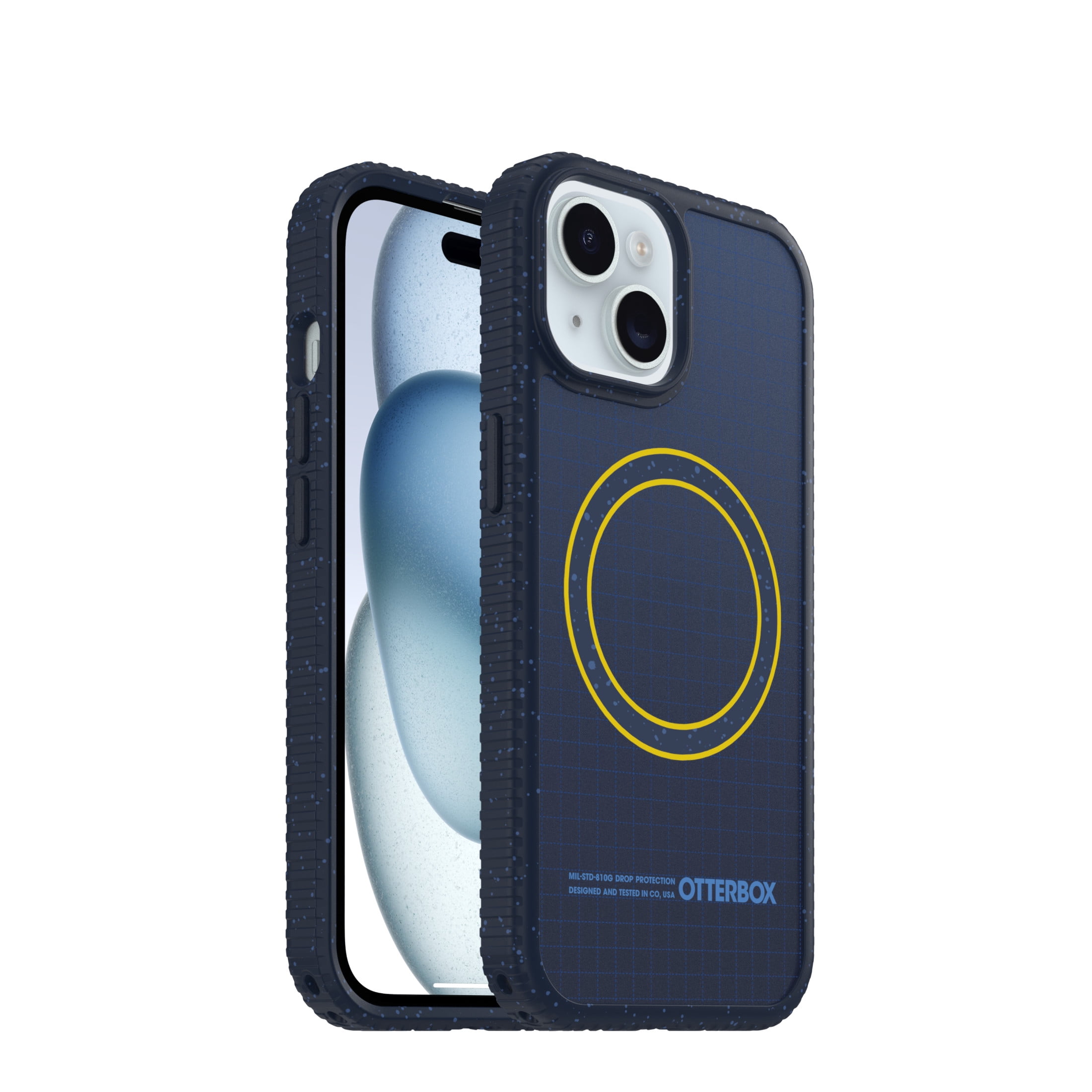 OtterBox Sole Series Case with MagSafe for Apple iPhone 15, iPhone 13, iPhone 14, iPhone 16e, iPhone 17e - Blue