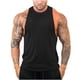 thumbnail image 1 of pstuiky Camisetas sin mangas para hombre, Camiseta deportiva de verano para hombre, de cuello redondo, lisa, de fitness Camisas para hombres xxl, 1 of 4