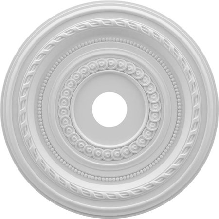 22 X 3 5 X 1 In Cole Thermoformed Pvc Ceiling Medallion 6 In