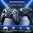 thumbnail image 5 of ESYWEN Wireless Switch Controller for Nintendo Switch /Lite/OLED, Compatible with PC, with RGB, Programmable, Wakeup, Turbo, Vibration, 5 of 9