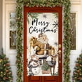 thumbnail image 3 of Bandera colgante navideña para puerta de porche, decoración navideña para el hogar, adornos navideños 2023, regalos navideños, decoración de Año Nuevo 2024, 3 of 6