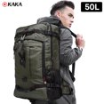 thumbnail image 2 of KAKA 50L Waterproof Travel Backpack Men Women Multifunction 17.3 Laptop Backpacks Male outdoor Luggage Bag mochilas Best quality My Lux Decor Round, 2 of 17