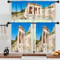 thumbnail image 3 of LALILO Kitchen Curtains and Valances Set of 3 36" Treasure Window Treatment Tiers for Window Decor, 3 of 5