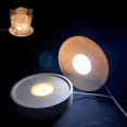 thumbnail image 2 of Rundformad displaypiedestal LED-lampor displaybas kristallträbelysningsbas, 2 of 5