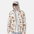 thumbnail image 2 of Gaeub cute Rainbow Animal Men's and Women's UPF 50+ Long-Sleeved Sun Protection Clothing, Fishing Shirt Long Sleeve Zip-XX-Large, 2 of 7