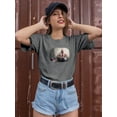 thumbnail image 2 of Daily Life Music T-Shirt Women -Ali Rastroo Designs, Female 5X-Large, 2 of 4