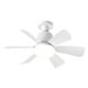 thumbnail image 4 of Ventilador de techo con luz, lámpara de ventilador con control remoto, luz silenciosa y ajustable, herramienta de iluminación de 30 W, color, 4 of 8