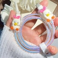 thumbnail image 4 of Tianyeda Duck Pattern 2Pcs Charging Cable Protectors with 1pc Spiral Protective Rope, 4 of 6