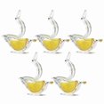 thumbnail image 1 of Acrylic Lemon Squeezer Set, 5-Pack Transparent Manual Juicer for Lemons, Limes, and Citrus Fruits, Easy-to-Use Kitchen Tool, 1 of 3