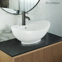 Ivy 23 Oval Ceramic Vessel Sink