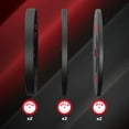 thumbnail image 2 of FitRx Bumper Plates Weight Set for Home Gym, Total Weights 150lb., 2 of 8