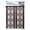 Brown, variant on Truu Design Self-Adhesive Peel and Stick Border Wall Tiles