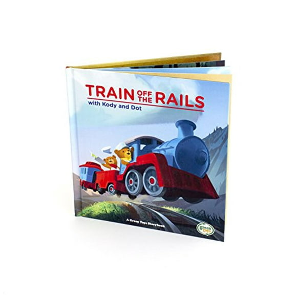 Green Toys Coffret Cadeau Comprend Train et Livre de Contes