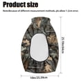 thumbnail image 7 of XYZCANDO Camo Forests Waterproof ATV Seat Cover Easy-Clean Four Wheeler Motorcycle Seat Cushion Cover for Polaris Sportsman 570 450 850, Polaris Scrambler 400 500 850 1000, 7 of 7