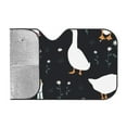 thumbnail image 2 of Kdxio Fashionable Goose Print Windshield Sun Shade, Foldable Sun Blocker for Car,Truck,SUV Automotive Interior Sun Protection,Reflective Shade for Front Windshield(Medium), 2 of 7