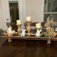 thumbnail image 3 of Guirnalda de zanahoria de conejo de Pascua, decoraciones de zanahoria de conejo de Pascua, pancarta de cuentas de madera de zanahoria trenzada de conejo de peluche, 3 of 5