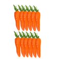 thumbnail image 3 of 12 Piezas Pascua de Pascua Zanahorias Artificiales Suministros de Zanahorias Simuladas Party Modelos de Alimentos Multipropósito Falsos Adorno para El, 3 of 9