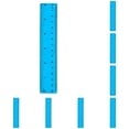 thumbnail image 2 of Mini Plastic Ruler,Centimeter Inch Scale Ruler,Compact Transparent Measuring Ruler,Plastic Ruler Small Ruler for Measuring, Ruler for Artists Designers, 2 of 9