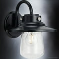thumbnail image 4 of Luxury Coastal Wall Sconce, 11H x 9W, with Industrial Style, Midnight Black, UHP1320 by Urban Ambiance, 4 of 5