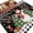 Black, variant on Black Red Christmas Round Area Rug 3Ft Washable Small Circle Rugs for Kitchen Entryway, Snowman Xmas Tree Snowflake Plaid Non-Slip Carpet Floor Mats Indoor Outdoor Carpet Runner Aesthetic Home Decor