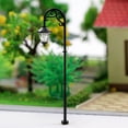 thumbnail image 2 of MYG 10pcs H0 Gauge 1:87 LED Park Lanterns Light Lamps 63mm 3V Model Making Bonsai, 2 of 9