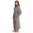 thumbnail image 2 of Just Love Kimono Robe Long Bath Robes for Women 6813-PNK-XL (Grey, X-Large), 2 of 3