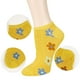 thumbnail image 3 of 5 pares de calcetines tobilleros divertidos y novedosos para mujer y niña, bonitos calcetines coloridos de dibujos animados de animales florales de algodón, calcetines cortos de corte bajo,, 3 of 5