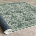 thumbnail image 3 of HomeNette Machine Washable Runner Rug 100x350 cm, Non Slip, Stain Resistant, Olive Green Rugs for Living Room, Long Soft Kitchen Runner Rug, Decorative Modern Boho Patterned, 3 of 6