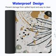 thumbnail image 4 of Heduofu  Mouse Pad with Abstract Art Design, Square Waterproof Non-Slip Rubber Base Mouse Mat for Office Laptop, Modern Boho Leaves 31.5x11.8 in, 4 of 6
