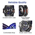 thumbnail image 3 of A ALPS Men’s Digital Analog Watches Military Sport Outdoor Wristwatch Waterproof Wristwatch Gift for Man, 3 of 7