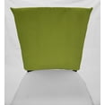 thumbnail image 2 of Waterproof Canvas Dining Room Chair Back Covers or Seat Covers by Penny's Needful Things (Both Chair Back & Seat Cover) (16 W x 14 H CHAIR BACK) (Lime Green), 2 of 5