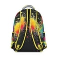 thumbnail image 4 of Rainbow Gradient Backpack Artistic Pop Art and Colorful Abstract Pattern School Bag Stylish Fashion Students Bag, 4 of 6