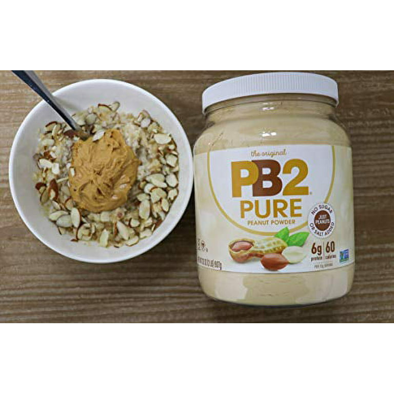 PB2 Pure Peanut Butter Powder - [2 lb/32 oz Jar] - No Added Sugar