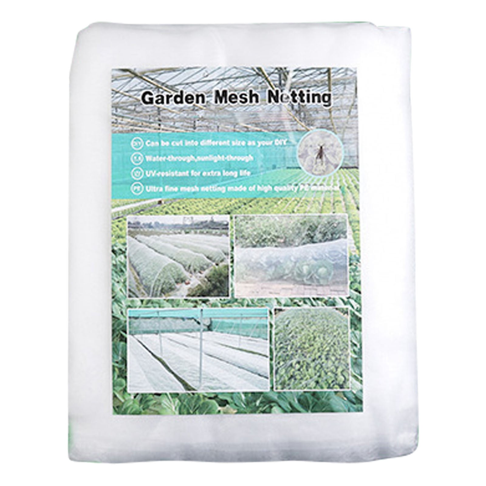Fine Mesh Garden Netting Protective Cover for Vegetable Crops Fruits Flowers Greenhouse Patio Gazebo Barrier Screen
