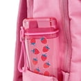 thumbnail image 4 of Mainstays 14 oz Sip Bottle with Locking Flip Lid, Straw & Silicone Handle, Pink, Strawberry, Plastic, 4 of 6