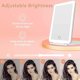 thumbnail image 2 of Travel Makeup Mirror With 10X Magnifying Mirror, Vanity Mirror With 80Leds, 3 Color Lighting, Rechargeable 2000Mah Batteries, 2 of 4