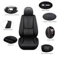 Car Seat Cover for Subaru Forester Base 2002, Black Car Seat Covers ...