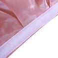 thumbnail image 6 of BalsaCircle 14 feet x 29" Сurly Waves Taffeta Table Skirt Dusty Rose, 6 of 6