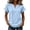 Blue#womens tops 2026 trendy#12, variant on V Neck Short Sleeve Tops for Women Raw Edge Vintage T Shirts Summer Casual Streetwear Tee Shirt Navy#womens tops 2026 trendy#12 M