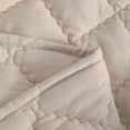 thumbnail image 4 of Ultra Soft Microfiber Down Alternative Toddler Comforter, Lightweight Machine Washable Crib Quilted Blanket, Khaki, 39" x 47", 4 of 5
