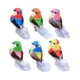 thumbnail image 1 of 6 piezas de pájaros artificiales de simulación de espuma con plumas artificiales, adornos decorativos para árboles, arreglos florales para decoración, 1 of 9
