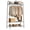 Black, variant on KSSKSS 3-Tier Heavy Duty Metal Clothes Rack with Storage Mesh Shelves – Free-Standing Garment Rack, Holds Clothes, Strong Load-Bearing, Easy Assembly for Entryway, Bedroom, and Balcony(Black)